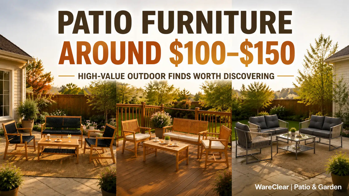 Best Patio Furniture Around $100–$150 | WareClear