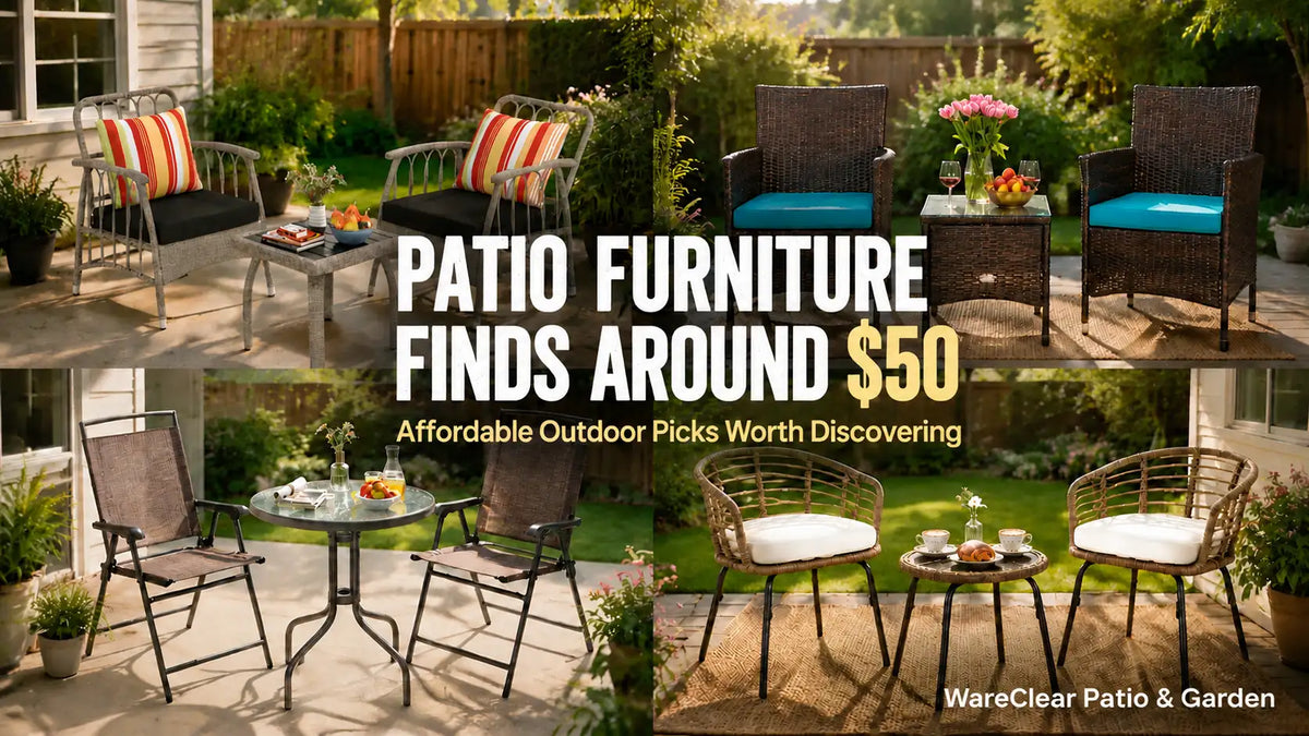 Affordable Patio Furniture Around $50 | WareClear