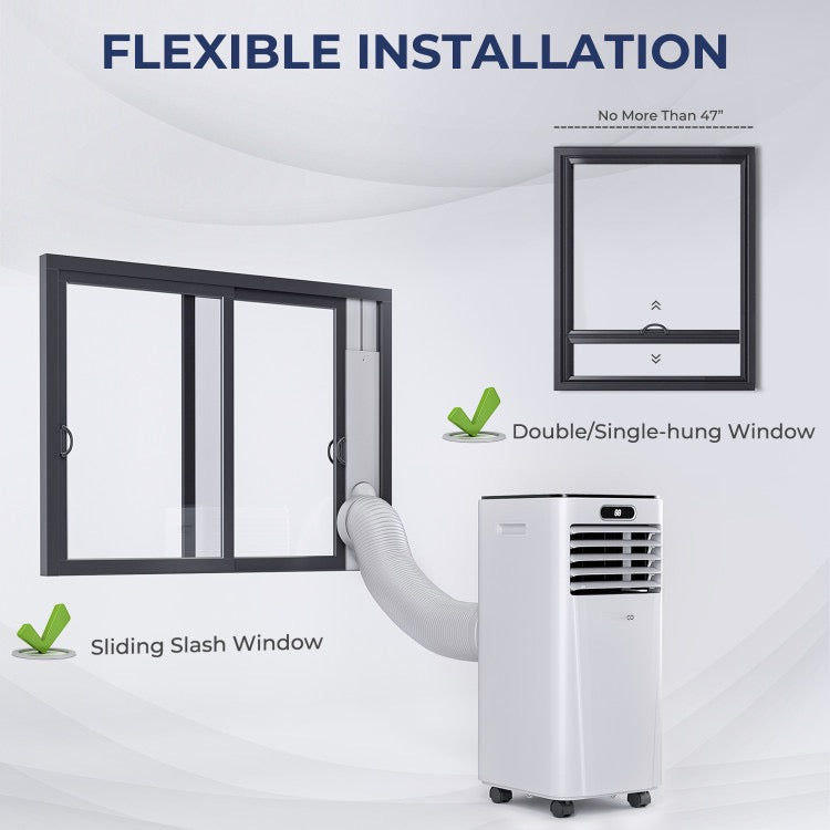 8000 BTU(Ashrae) 3-in-1 Air Cooler with Dehumidifier and Fan Mode