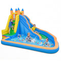 Kids Inflatable Water Slide with Climbing Wall & Splash Pool