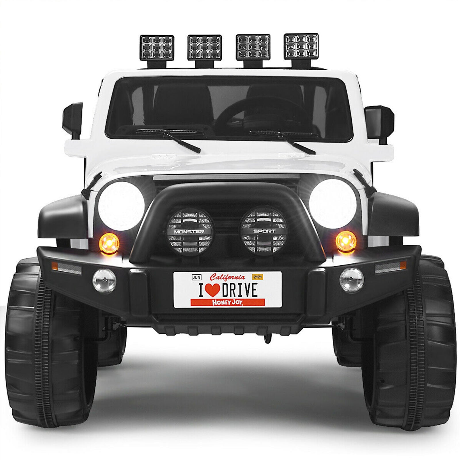 12V 2-Seater Kids Ride-On Truck with Remote Control