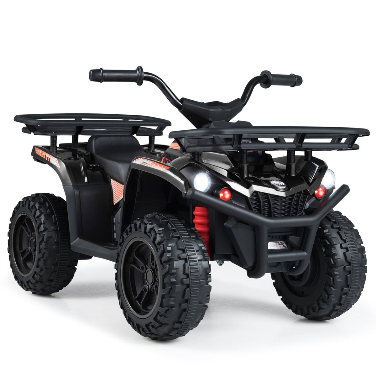 24V Kids Electric Ride-On ATV with LED Headlights
