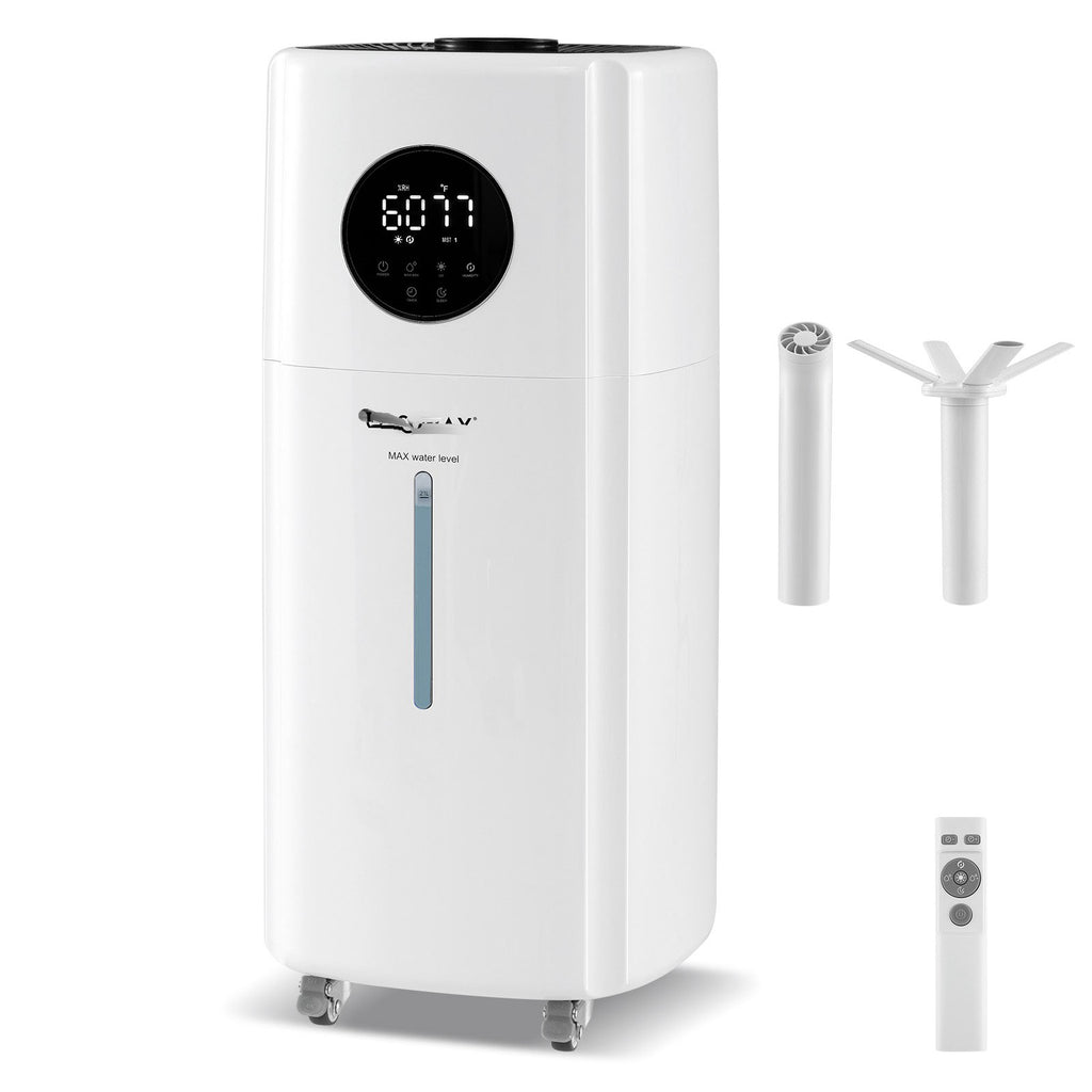 5.5 Gallon Large Room Humidifier with Remote Control & 360° Mist