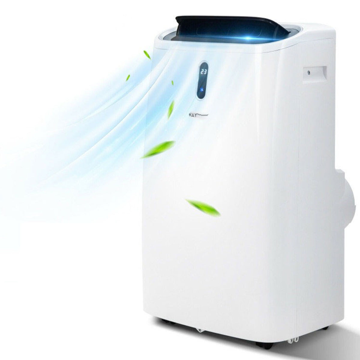 12,000 BTU Portable Air Conditioner with Heat & WiFi
