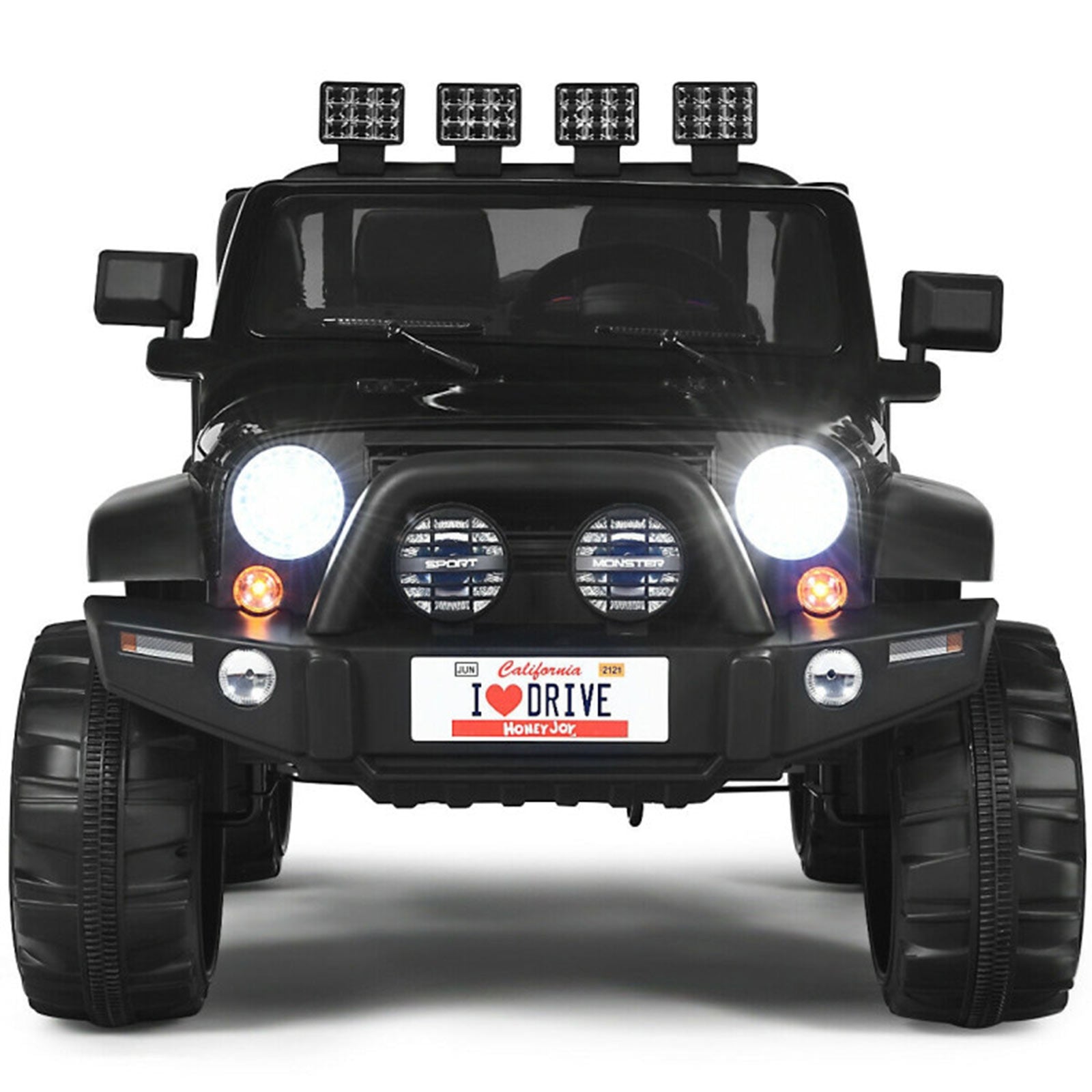 12V 2-Seater Kids Ride-On Truck with Remote Control