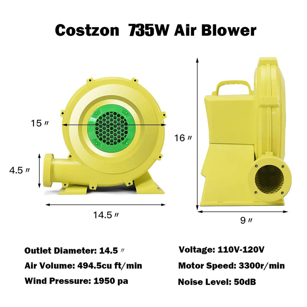 Inflatable Bounce House Blower Replacement Air Blower