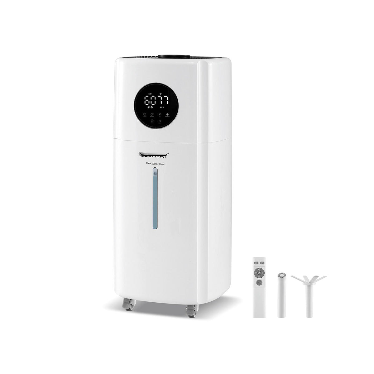 5.5 Gallon Large Room Humidifier with Remote Control & 360° Mist