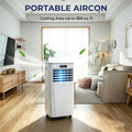 10,000 BTU 4-in-1 Portable Air Conditioner with Dehumidifier