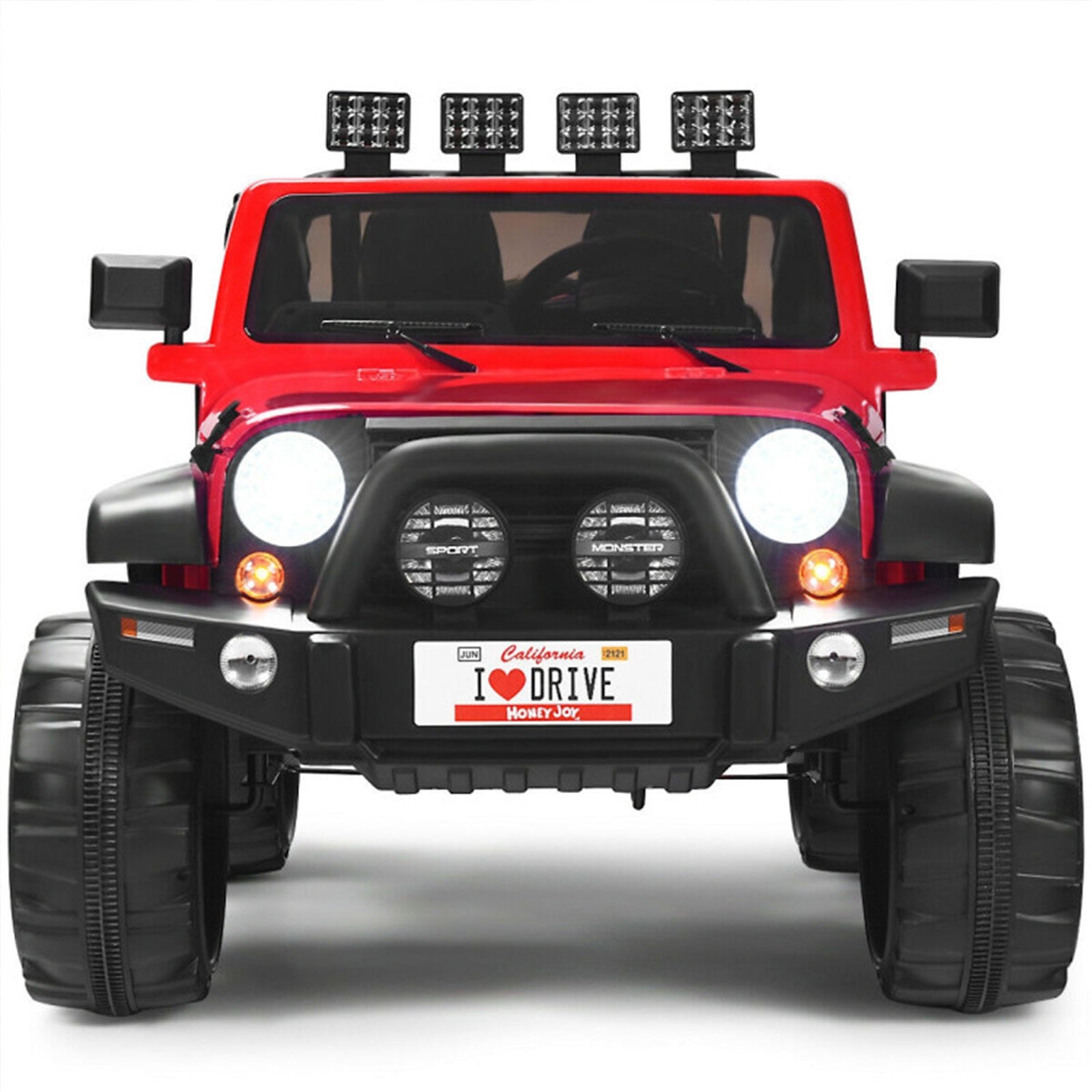 12V 2-Seater Kids Ride-On Truck with Remote Control