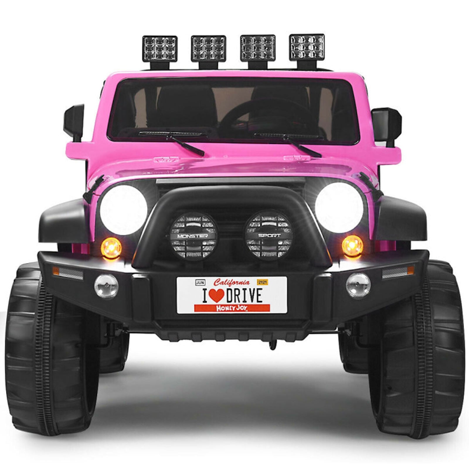 12V 2-Seater Kids Ride-On Truck with Remote Control