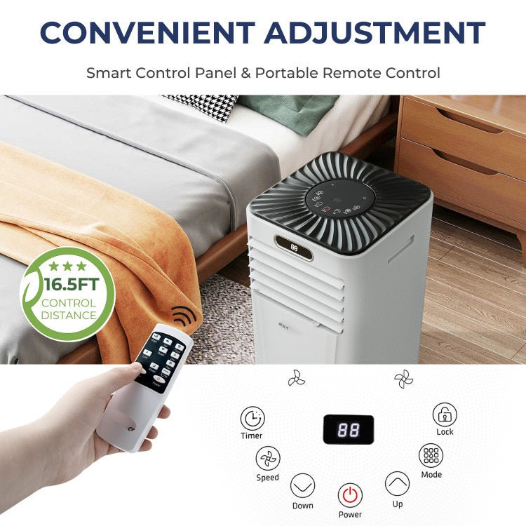 8000 BTU(Ashrae) 3-in-1 Air Cooler with Dehumidifier and Fan Mode