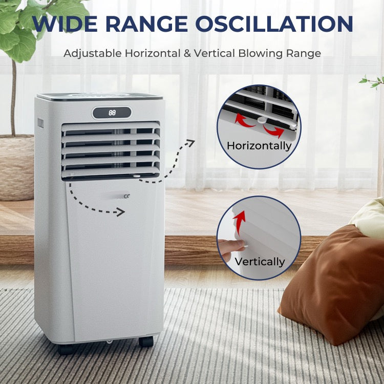 8000 BTU(Ashrae) 3-in-1 Air Cooler with Dehumidifier and Fan Mode